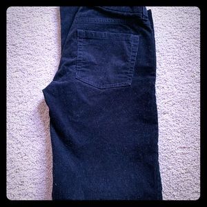 J Crew Black Cords